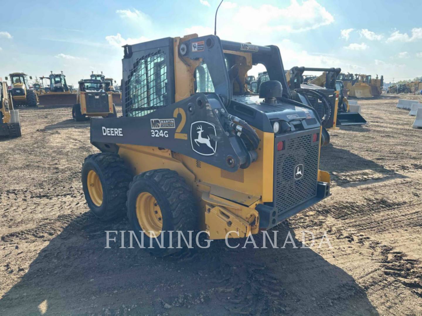 John Deere 324G, Skid Steer Loader, 620 hours, S/N: 1T0324GKKPJ448960, 2023 - Image 4