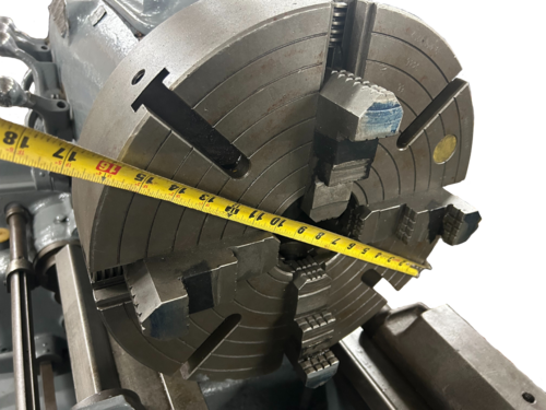 17" x 60" Monarch Engine Lathe, 4-Jaw Chuck, Tool Post, S/N 13562 - Image 4