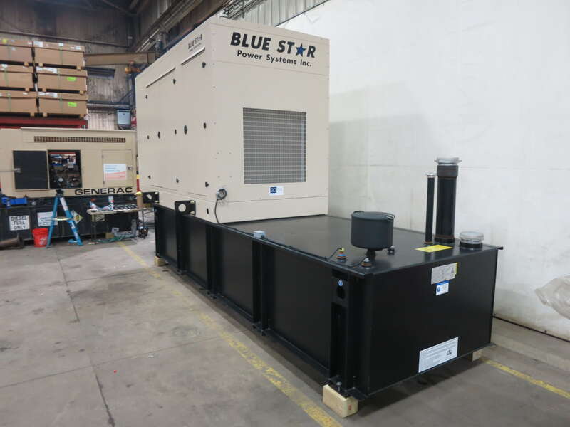 350 KW Blue Star Power Systems #VD350-01, diesel generator set, 120/208 Volts, 537 HP @ 1800 RPM, Volvo Penta - Image 3