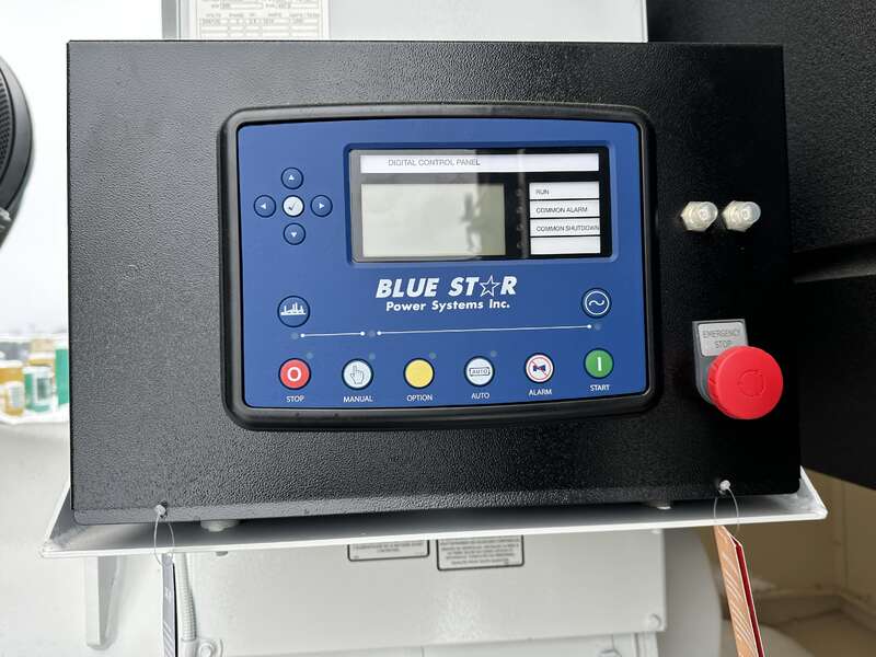350 KW Blue Star Power Systems #VD350-01, diesel generator set, 120/208 Volts, 537 HP @ 1800 RPM, Volvo Penta - Image 8