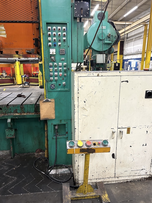 286 Ton, Stamtec #STD-260-380-125, Press, 7.9" stroke, 35.4" Shut Height, 159.6" x 49.2" tbl, 25 SPM, 141.7" - Image 8