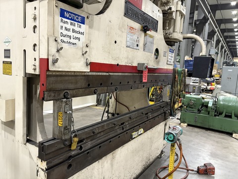 175 Ton, Cincinnati #175FMIIx6', hydraulic press brake, 6' overall - Image 6