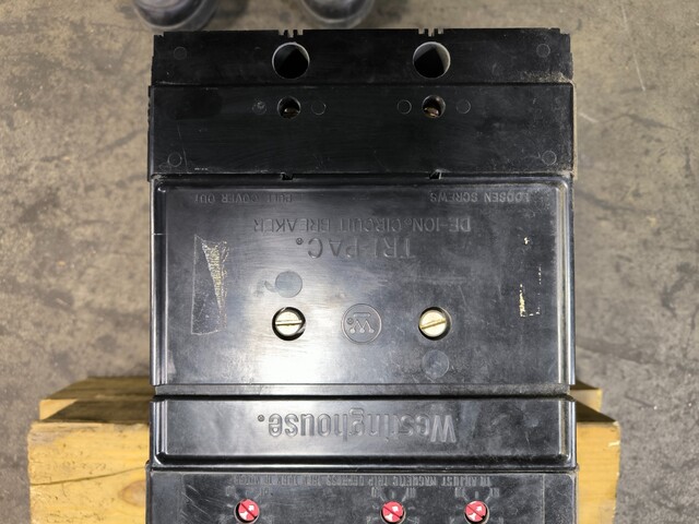 600 Amp, Westinghouse AB-DE-ION, Circuit Breaker, MA3800F, 3 Pole, 120 VAC - Image 4