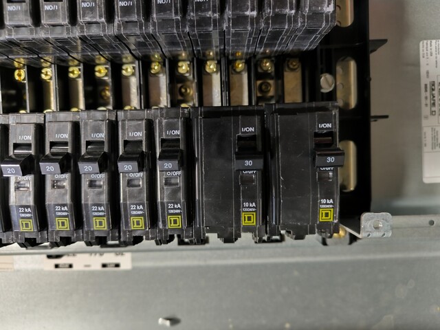 225 Amp, Square D #NQ Panelboard, 3PH, 4W, 208Y/120 Volts - Image 5