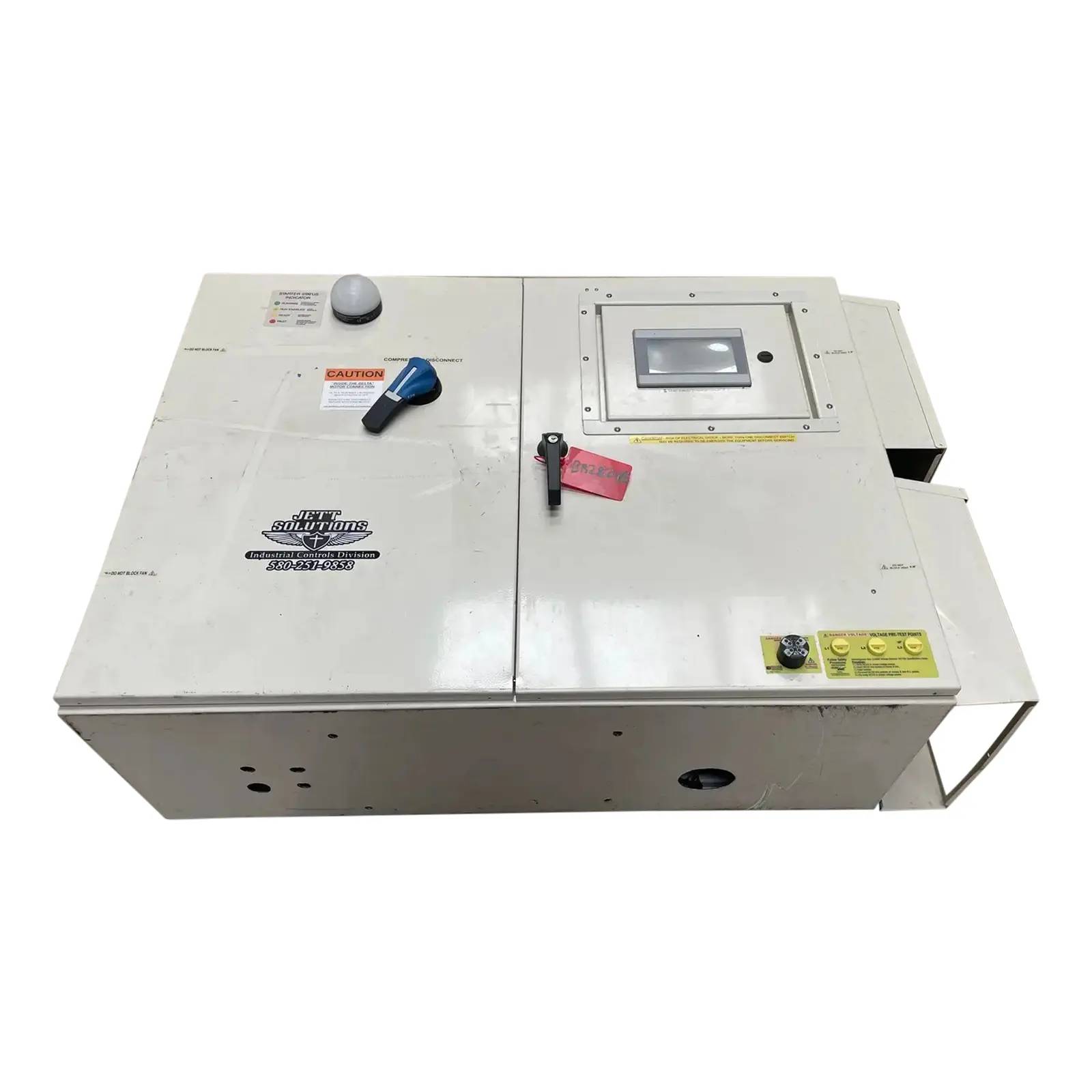 200 HP Eaton, S811+T18N3S, Soft Motor Starter Control Panel, 250 amps, Nema 3R, 480 Volt - Image 1
