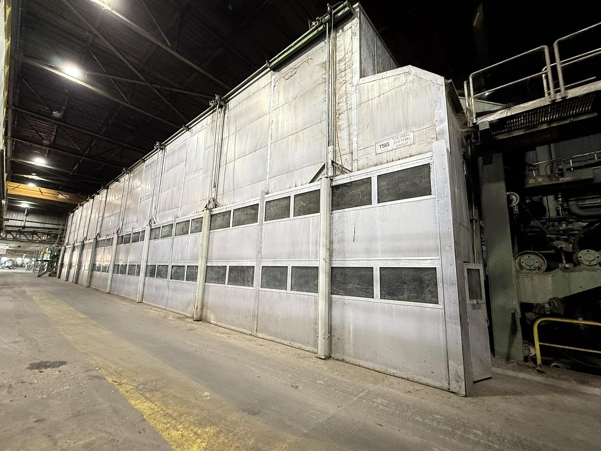 Voith #Fourdrinier (GBM) paper machine, 72" dia dryers, dual shoe press, 2002, available in sections - Image 9