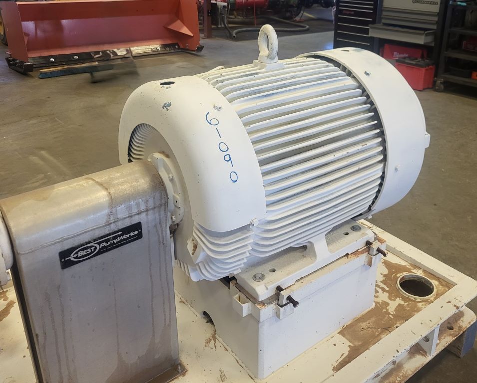 150 HP RPM Teco, horizontal electric motor - Image 4