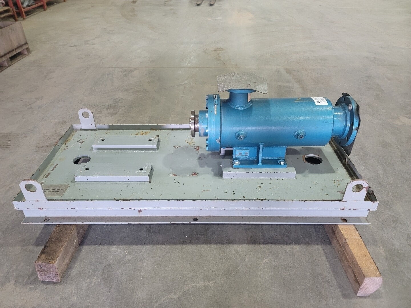 181 GPM, Plenty Mirrless #HEA-90-3NL, Centrifugal Pump, 1150 RPM, 120 psig, (3 available) - Image 1