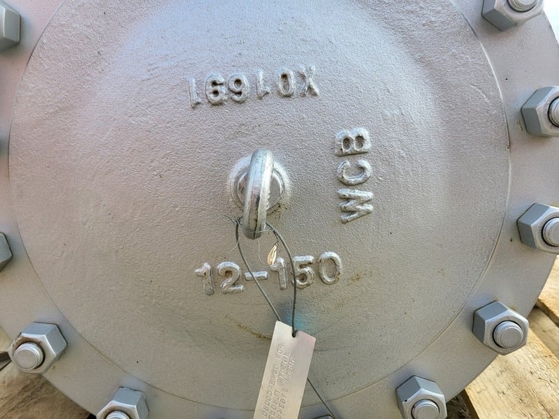 12" DSI Valves #137XU, Class 150 Check Valve, B16.34 ASME, WCB Carbon Steel, CR13 Stem - Image 3