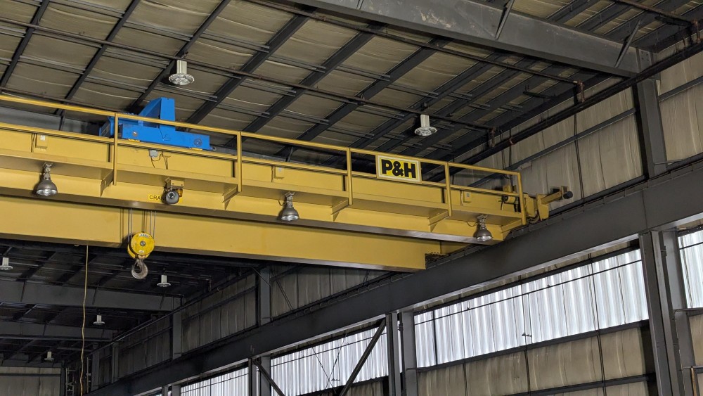 35 Ton, Abus, 57' 0" Span, 27' Lift, Class D, Pendant, VFD Bridge, 2003 [#2644] - Image 2