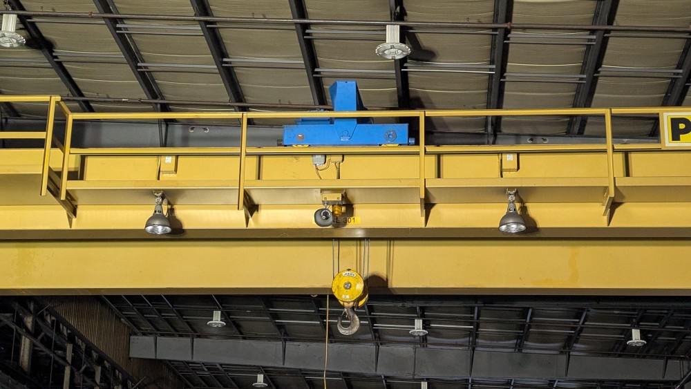 35 Ton, Abus, 57' 0" Span, 27' Lift, Class D, Pendant, VFD Bridge, 2003 [#2644] - Image 4