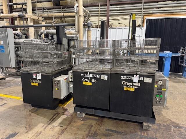 Graymills #A-27484V, Ultrasonic Parts Washer, 304 Stainless Steel, NEMA 12, 2013 - Image 1