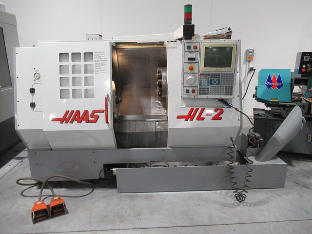Haas #HL-2, CNC lathe, 20" swing, 3" bore, 10" diameter, 20" lght, 10 tool, programmable tailstock, 15 HP - Image 5