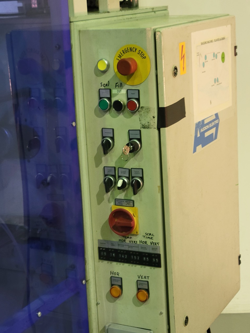 Audion Elektro #AVM-200, Vertical Bagging Machine, w/ Out Feed Conveyor, 2022 - Image 5