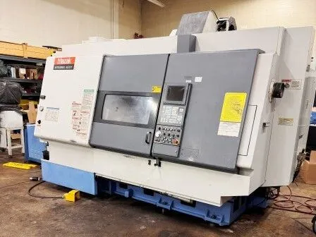Mazak #Integrex-400Y, 5-Axis CNC Lathe, 24" swing, 15" chuck, 3.46" spindle bore, 3000 RPM, 40 ATC, 2001 - Image 2