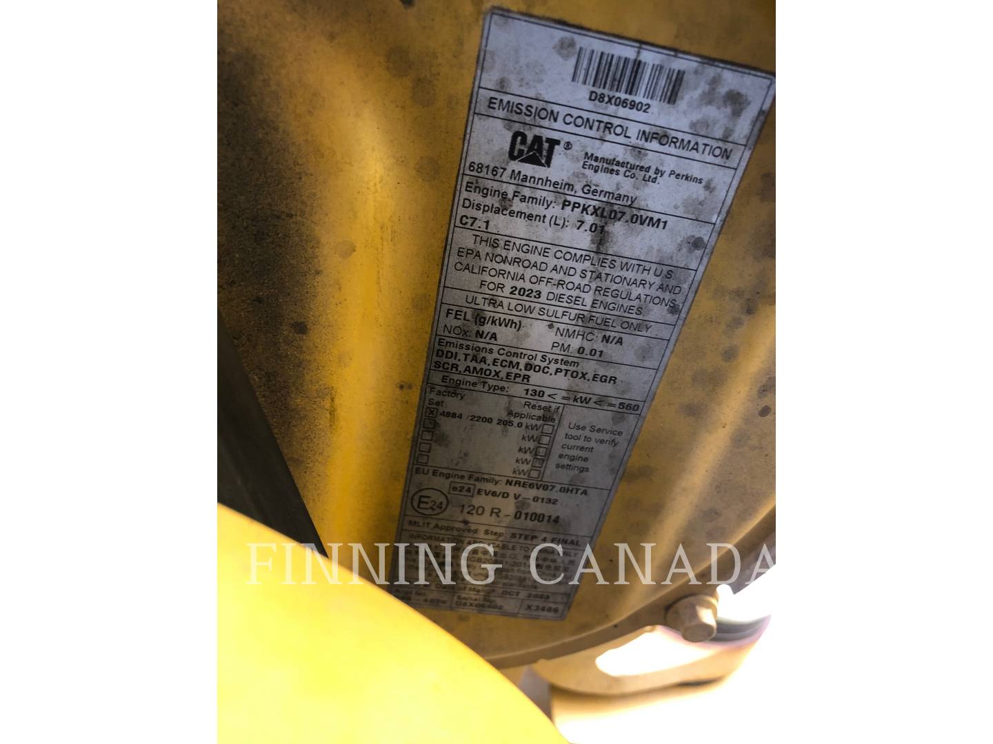 Caterpillar 330-07, Crawler Excavator, 1624 hours, S/N: WCH50043, 2024 - Image 7