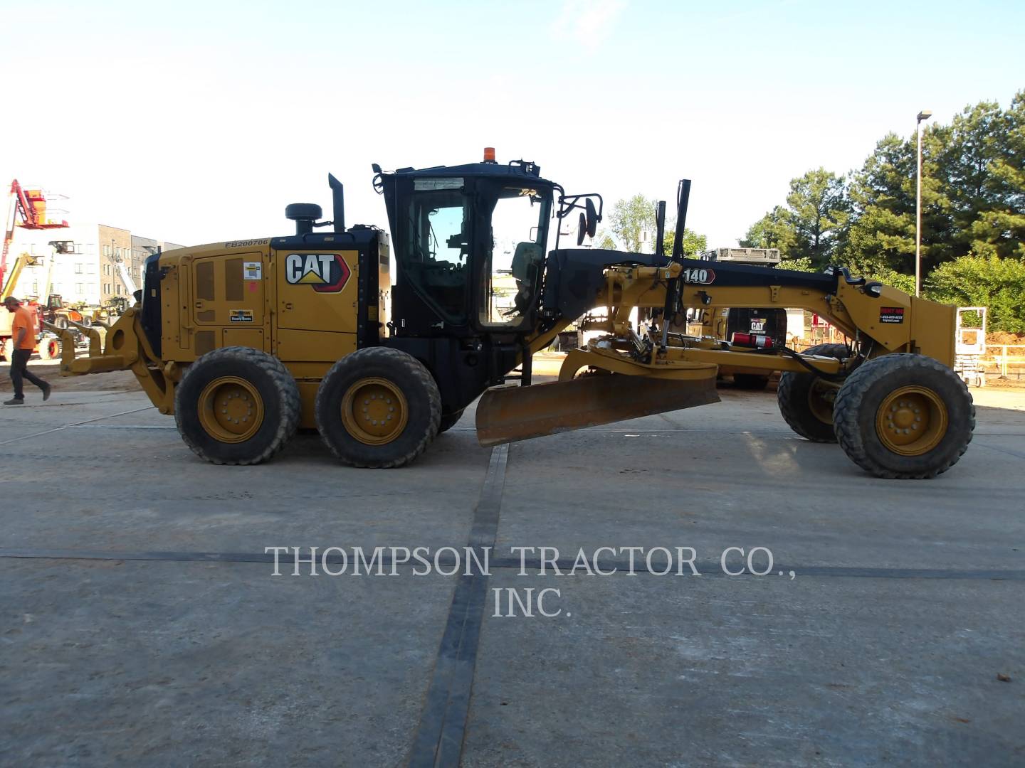 Caterpillar 140, Motor Grader, 2672 hours, S/N: EB200706, 2023 - Image 6