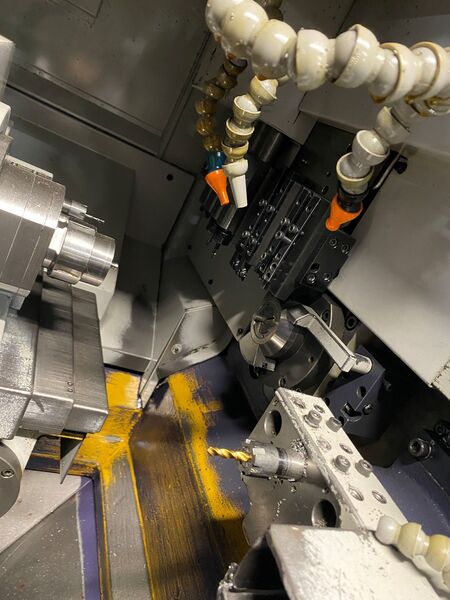 Citizen #L20-VII, CNC Swiss machine, 0.79"machining diameter, 7.87"machining length, LNS Alpha S 320 bar - Image 2