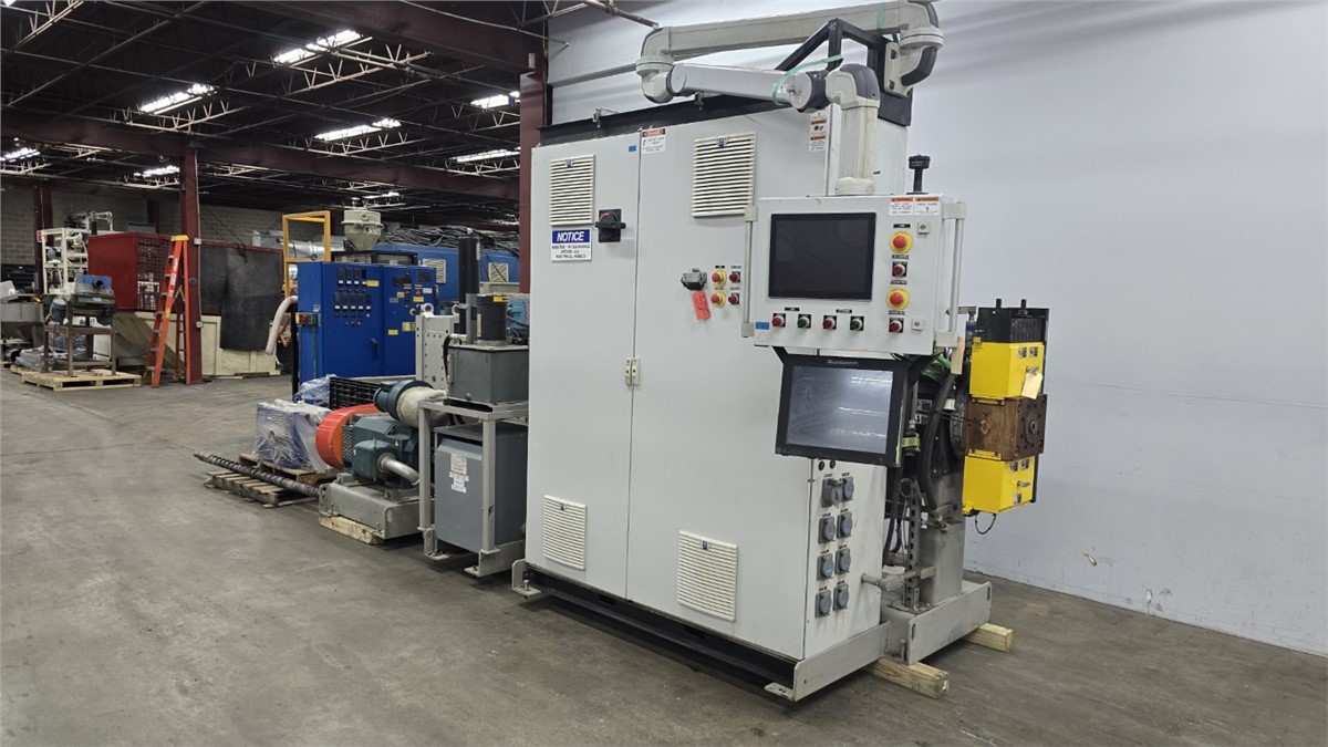 4.5" American Kuhne #450, extruder, 30:1 LD, air cooled, 250 HP, 300&deg;F, Hope Industrial HIS-UM17-CTBH - Image 3