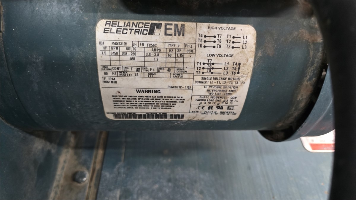 4.5" American Kuhne #450, extruder, 30:1 LD, air cooled, 250 HP, 300&deg;F, Hope Industrial HIS-UM17-CTBH - Image 5