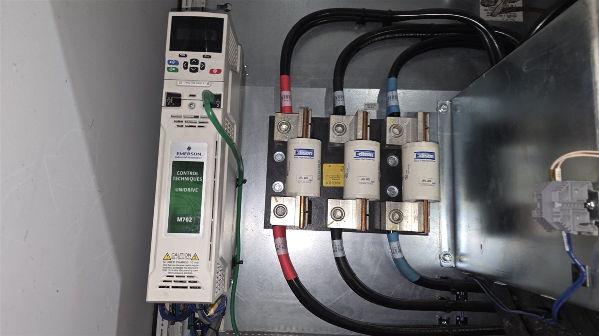 4.5" American Kuhne #450, extruder, 30:1 LD, air cooled, 250 HP, 300&deg;F, Hope Industrial HIS-UM17-CTBH - Image 7