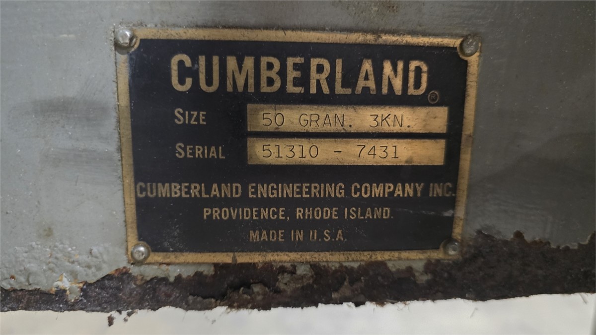 20" x 50" Cumberland #50Gran, granulator, 150 HP, 1780 RPM, Fr.445T, TEFC - Image 2