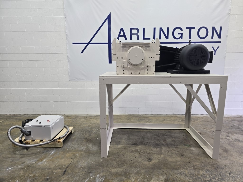 24" Cumberland #24GRAN-3105, granulator, 75 HP Lincoln Electric, Fr.365T, 3 Knife Open Rotor, 2 Bed Knives - Image 1