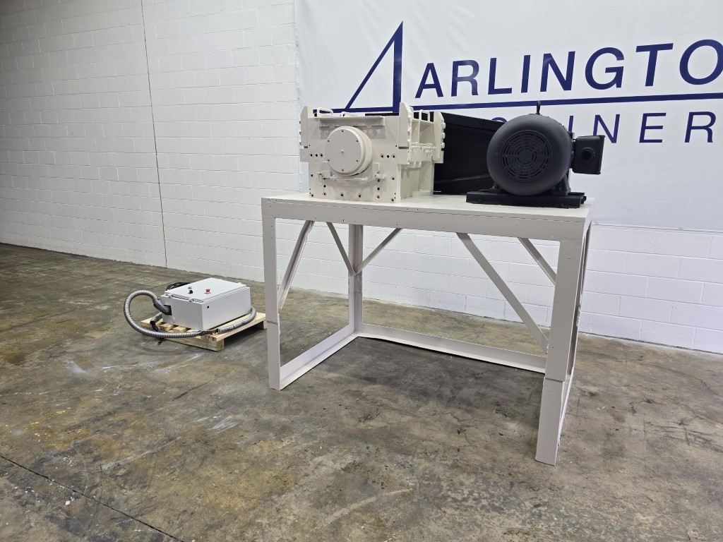 24" Cumberland #24GRAN-3105, granulator, 75 HP Lincoln Electric, Fr.365T, 3 Knife Open Rotor, 2 Bed Knives - Image 5