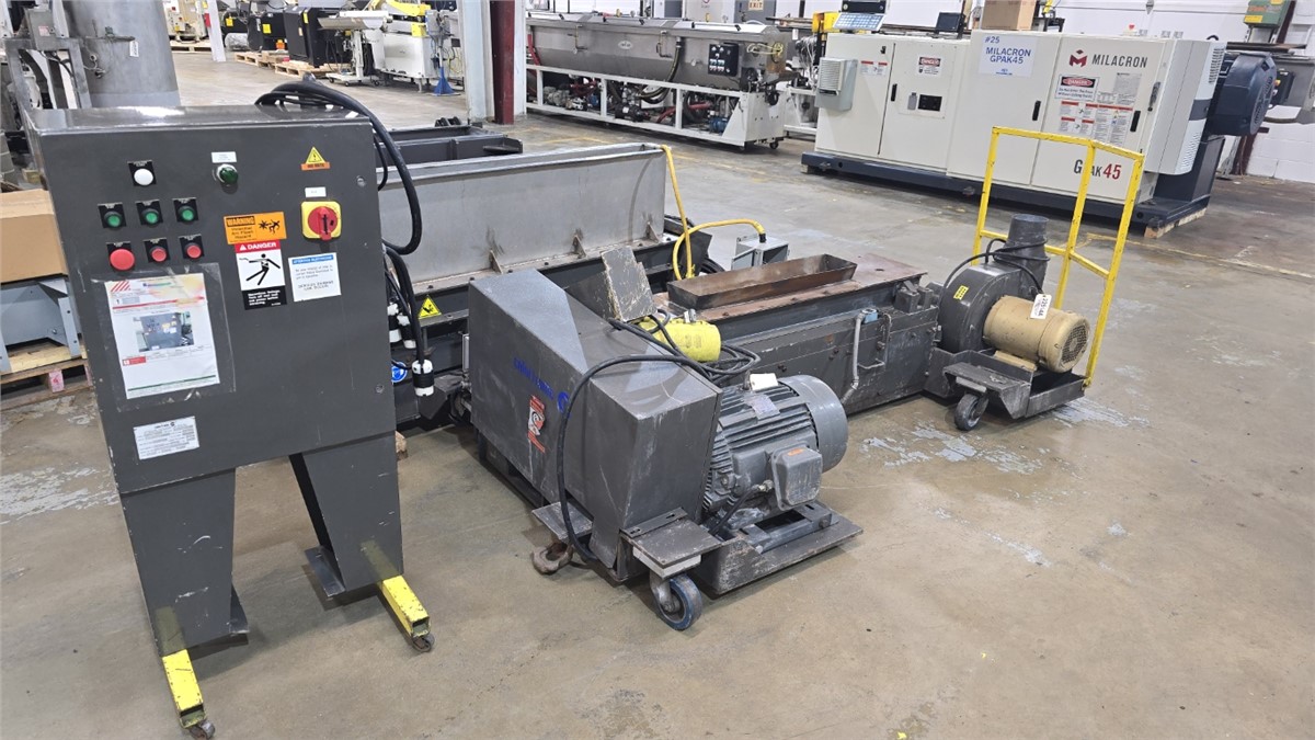 8" x 56" Cumberland/Colortronic #T56, granulator, 20 HP, TEFC, 2011 - Image 1