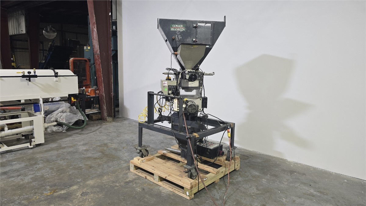 Maguire #WSB-220, 2 component gravimetric blender w/ additive feeder, 900-1000 lb/hr. - Image 4