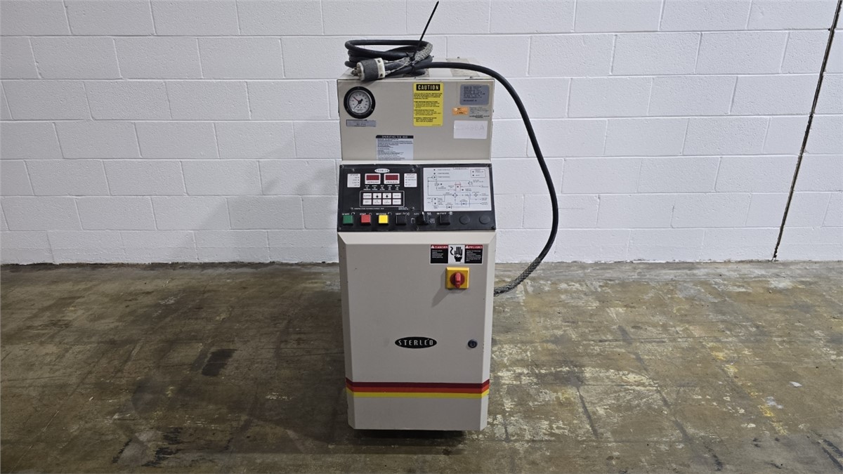 12 KW Sterlco #M2B2016-M1, thermolator, 100°F-550°F, 50 psi, 2 HP TEFC positive displacement pump - Image 1