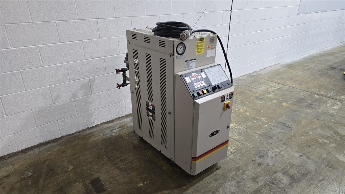 12 KW Sterlco #M2B2016-M1, thermolator, 100°F-550°F, 50 psi, 2 HP TEFC positive displacement pump - Image 5