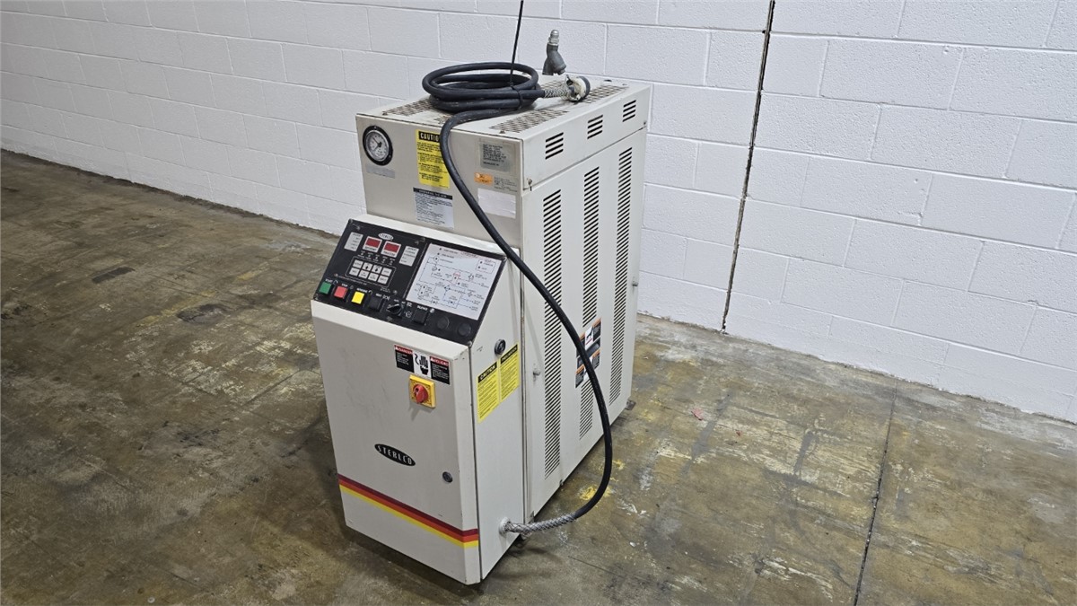 12 KW Sterlco #M2B2016-M1, thermolator, 100°F-550°F, 50 psi, 2 HP TEFC positive displacement pump - Image 9