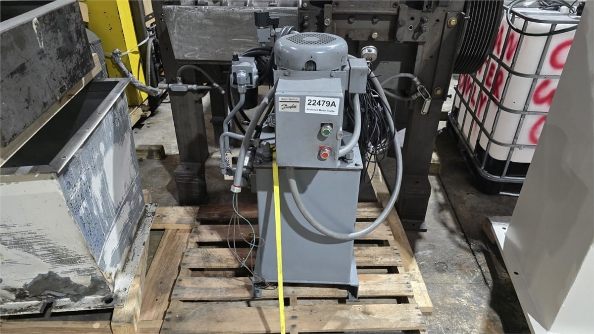 10 HP Hydraulic Power Unit w/ Danfoss starter & heat exchanger - Image 3