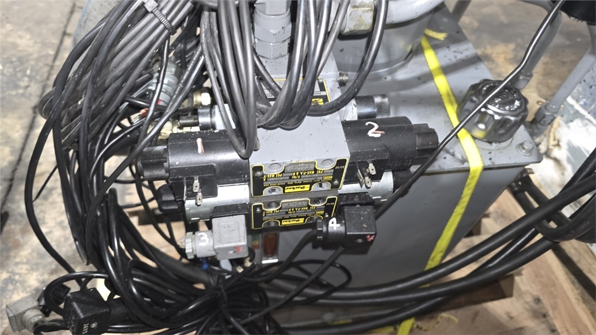 10 HP Hydraulic Power Unit w/ Danfoss starter & heat exchanger - Image 8
