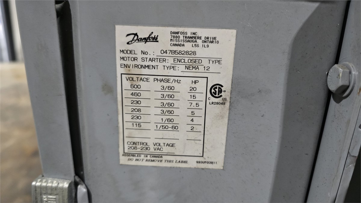 10 HP Hydraulic Power Unit w/ Danfoss starter & heat exchanger - Image 10