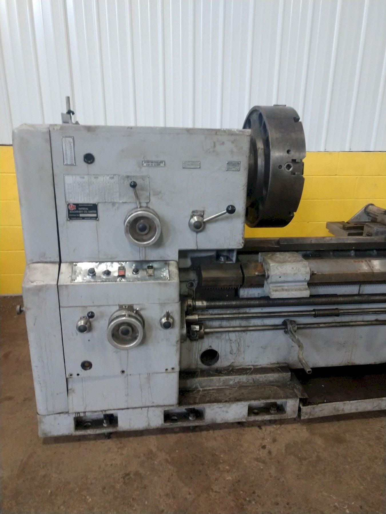 36" x 150" Sirco #PA-36, Engine Lathe, 25" swing over cross slide, 48" swing in gap, 5-1/2" spindle bore, 24" - Image 4
