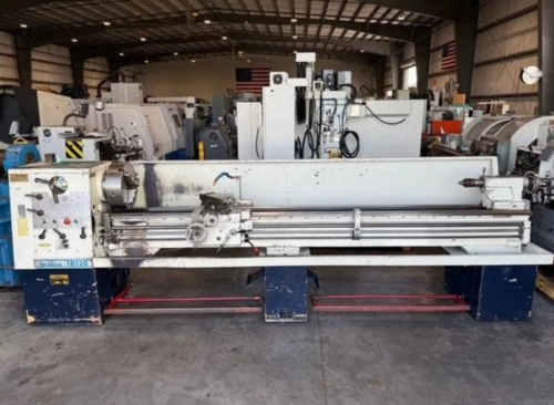 18" x 120" Willis #18120, Engine Lathe, 11-1/2" swing over cross slide, 13" bed width, 16" Bison 3-jaw chuck - Image 2