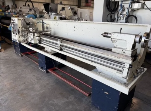 18" x 120" Willis #18120, Engine Lathe, 11-1/2" swing over cross slide, 13" bed width, 16" Bison 3-jaw chuck - Image 4