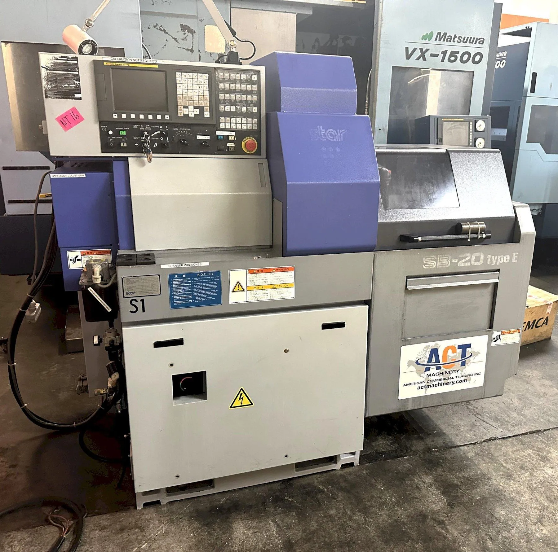 Star #SB-20E, Swiss Type Automatic Screw Machine, 0.787" spindle hole diameter, 5 HP, 10000 RPM, 4 tool, 200 - Image 4