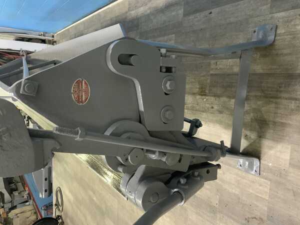 18 gauge x 12' Dreis & Krump #1218, apron brake, 2-1/4" max opening, 1" flange, 1/2" front-rear adjustment - Image 5