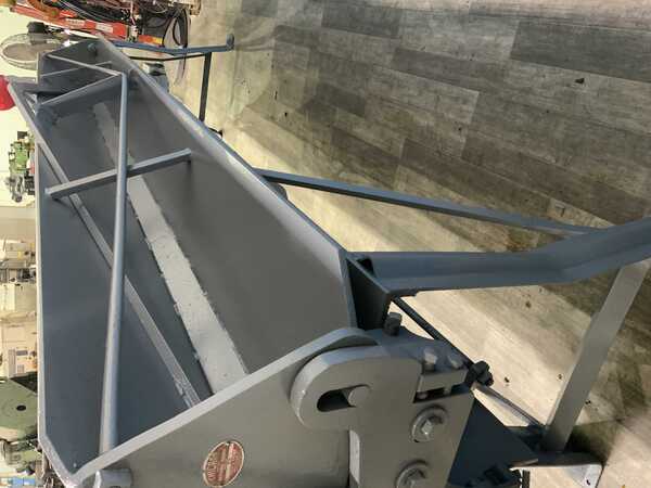 18 gauge x 12' Dreis & Krump #1218, apron brake, 2-1/4" max opening, 1" flange, 1/2" front-rear adjustment - Image 7