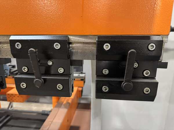 110 Ton, Ermaksan #Power-Bend-Falcon, CNC hydrauic press brake, 8.6'OA, 86.6" between housing, 10.8" stroke - Image 7