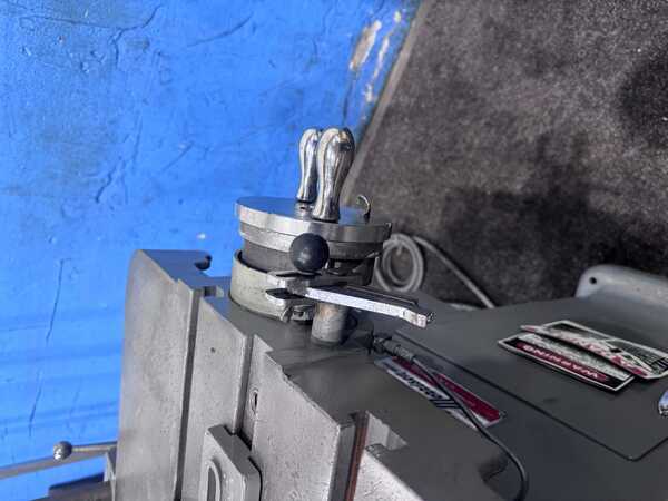 1-1/4" x 9" DC Morrison #K, keyseater, 24" x 27" table, 2 HP, tooling - Image 8