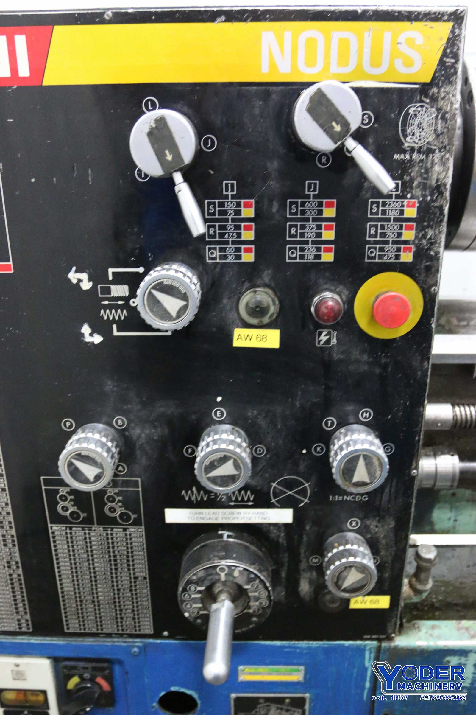17" x 60" Nardini #ND-1760, engine lathe, 10.625" swing over cross slide, inch/metric threads, #4MT, 1995 - Image 4