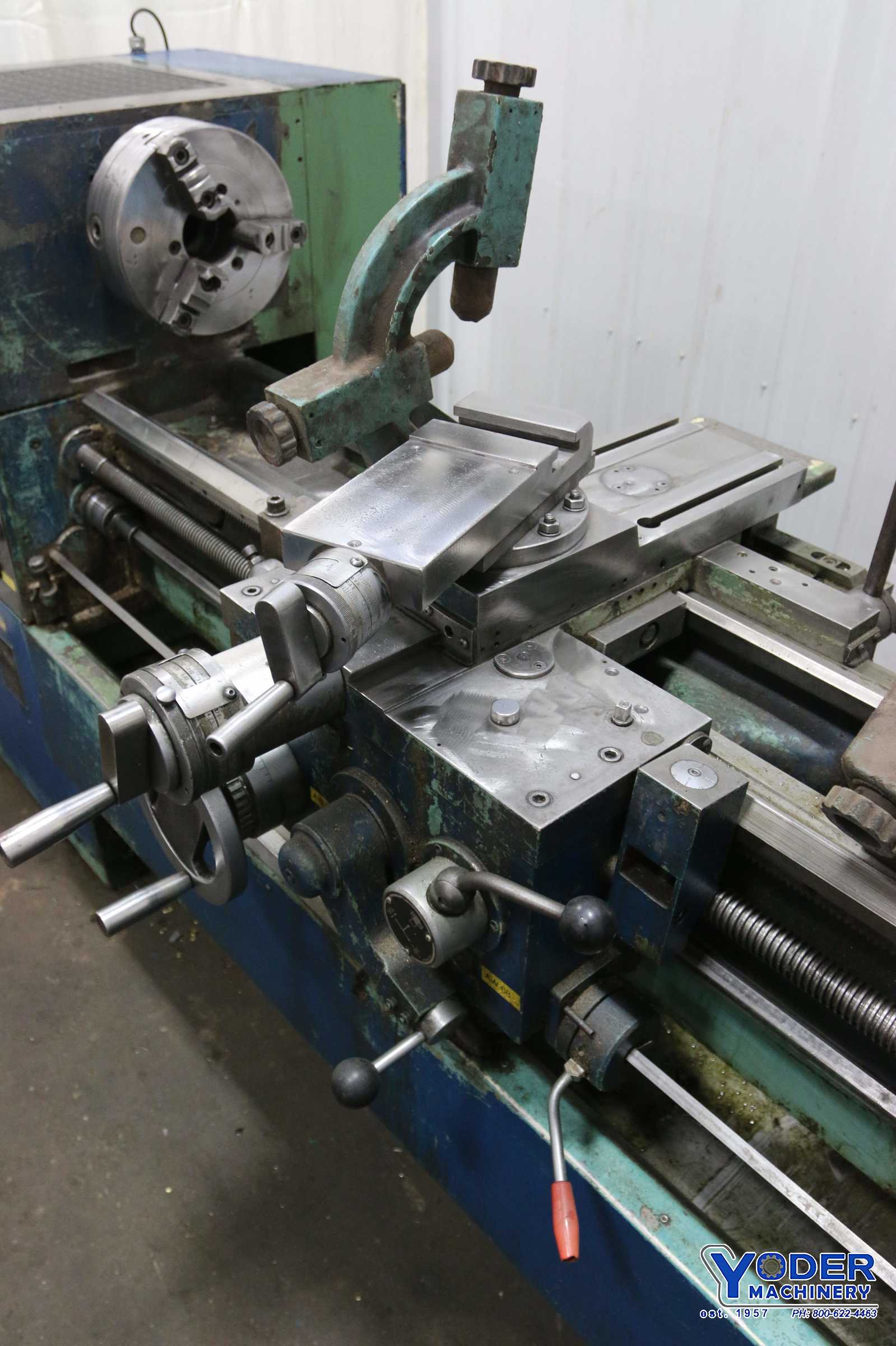 17" x 60" Nardini #ND-1760, engine lathe, 10.625" swing over cross slide, inch/metric threads, #4MT, 1995 - Image 5