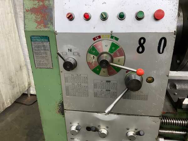 30" x 160" Timemaster #N-3022X1600, engine lathe, inch/metric threads, 3 & 4-jaw chuck, foot brake, 15 HP - Image 4