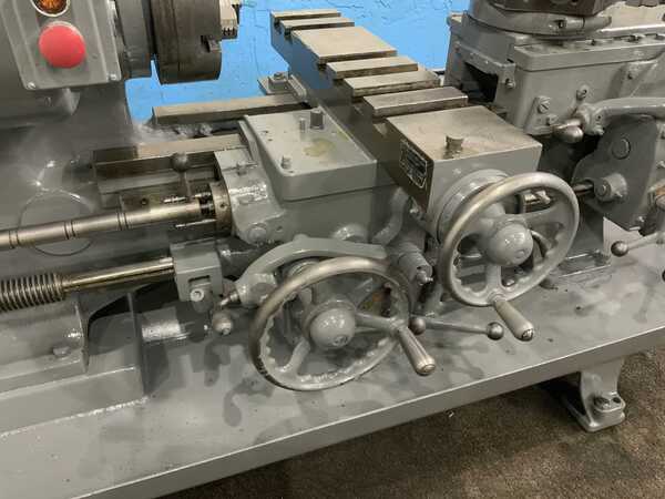No. 5 Warner & Swasey, M1740, ram type turret lathe, 20" swing, 10-1/4" swing over cross slide, 10 HP, taper - Image 7