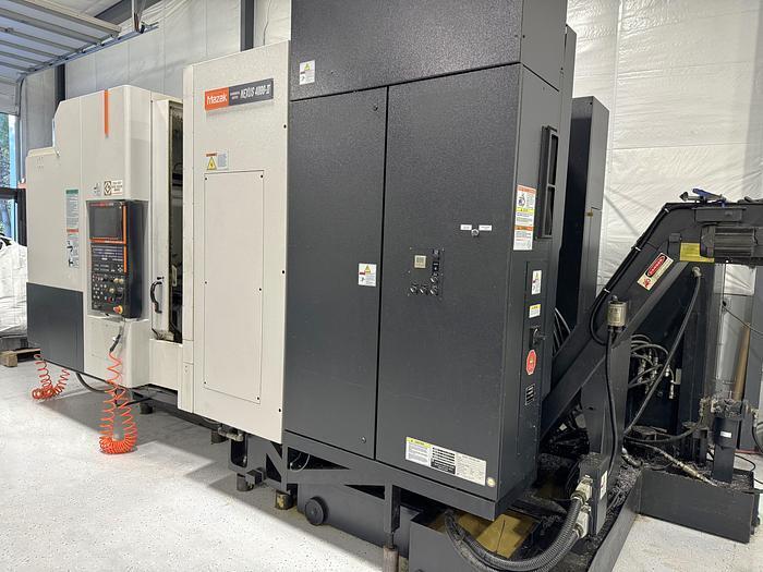 Mazak #Nexus-HCN-4000II, 4-Axis Horizontal Machining Center, 22" X, 25.2" Y, 25.2" Z, 15.75" overall Pallet - Image 3