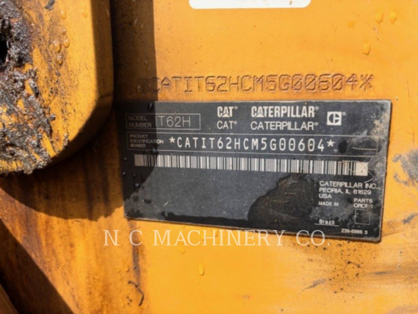 Cat IT62H, Wheel Loader, 8946 hours, S/N: M5G00604, 2010 - Image 6